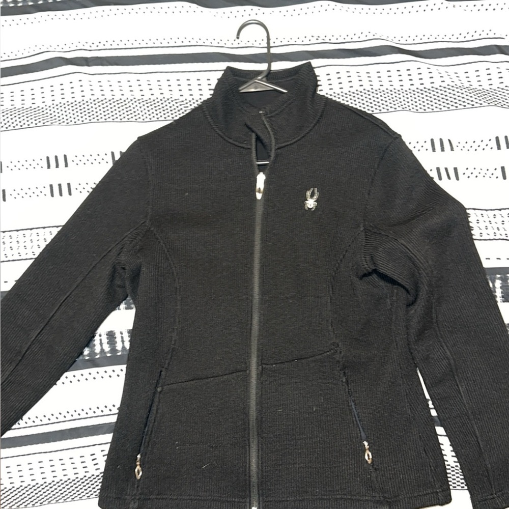 Spyder Charcoal Full-Zip Jacket